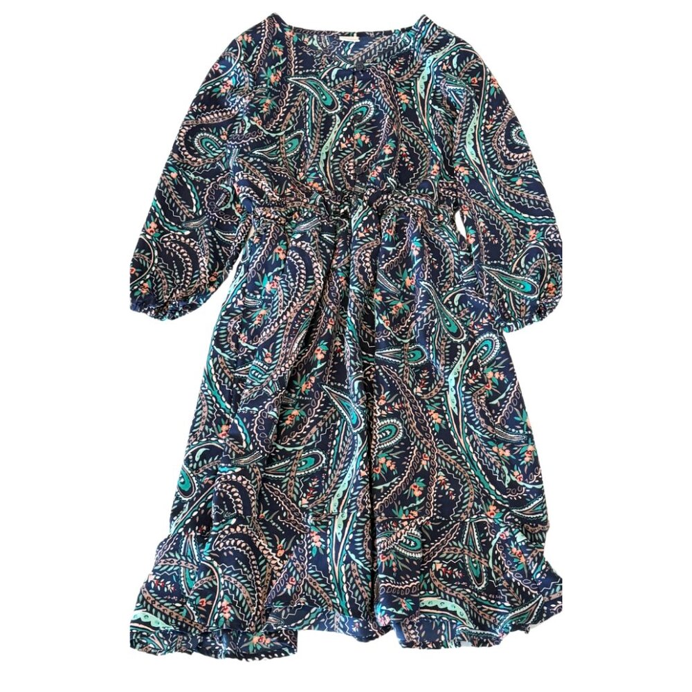 Crazy 8 Blue Flower Dress